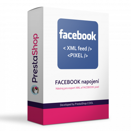Facebook modul - XML dáta a PIXEL