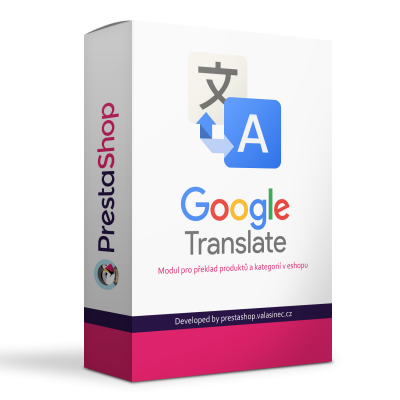 Google translator - preklad produktov a kategórií
